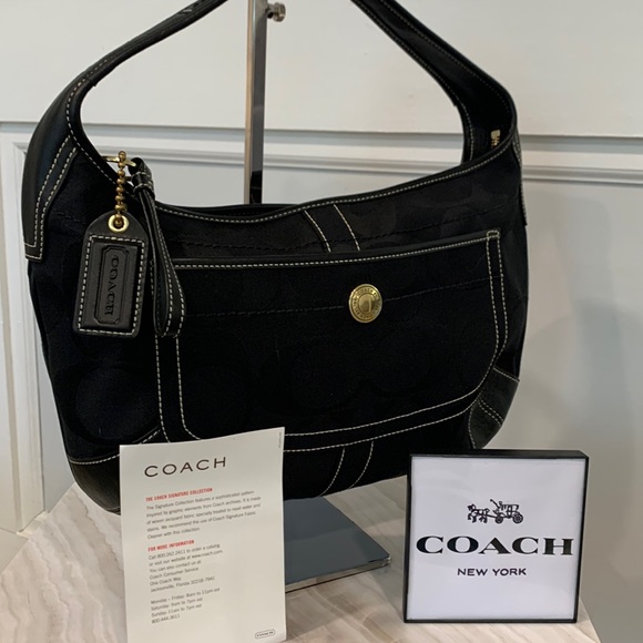 Coach Handbags - Coach Vintage Ergo Signature Hobo Shoulder Bag NWOT
